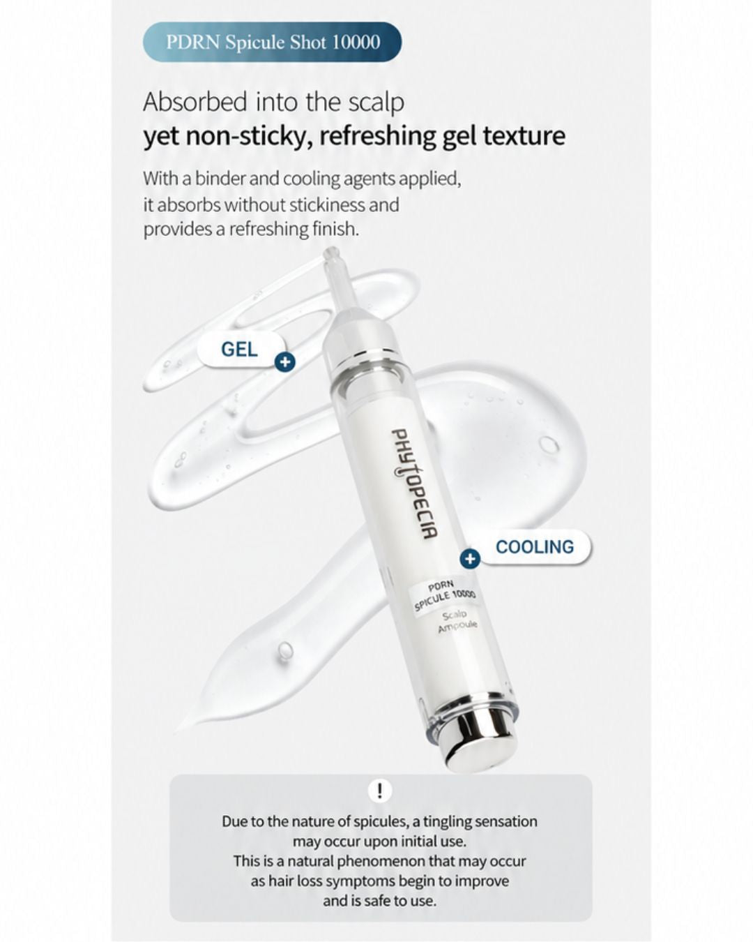 [PREORDER] Phytopecia PDRN Spicule 10000 Scalp Ampoule (15ml) (Dispatch Dates: 13-17 July)