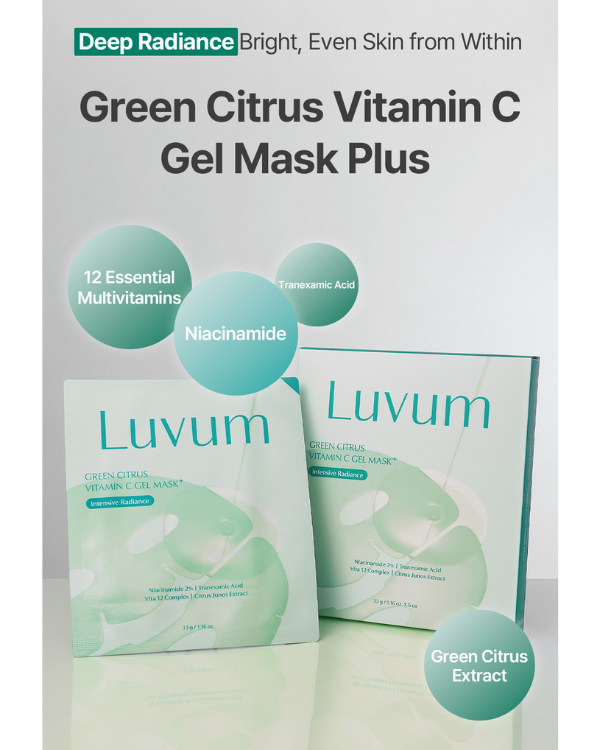 [PROMO] Luvum Green Citrus Vitamin C Gel Mask+