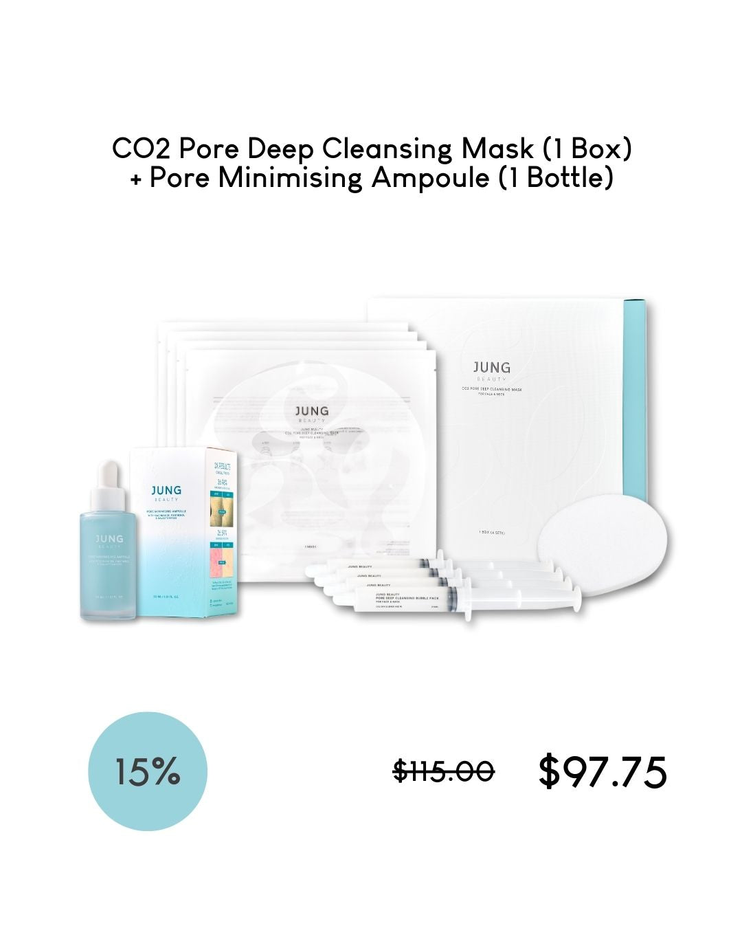 [PROMO] Jung Beauty CO2 Pore Deep Cleansing Mask For Face & Neck