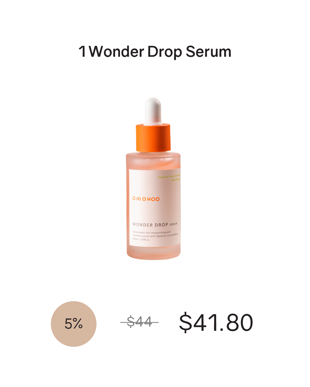 [Online Exclusive] OHIOHOO Wonder Drop Serum
