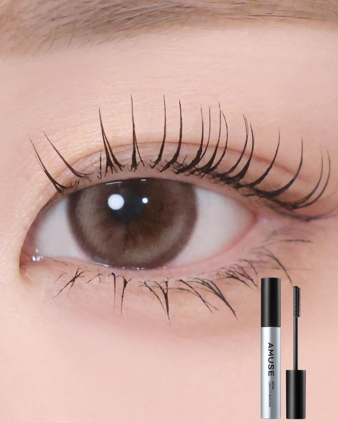 [PROMO] AMUSE Metal Long Fix Mascara