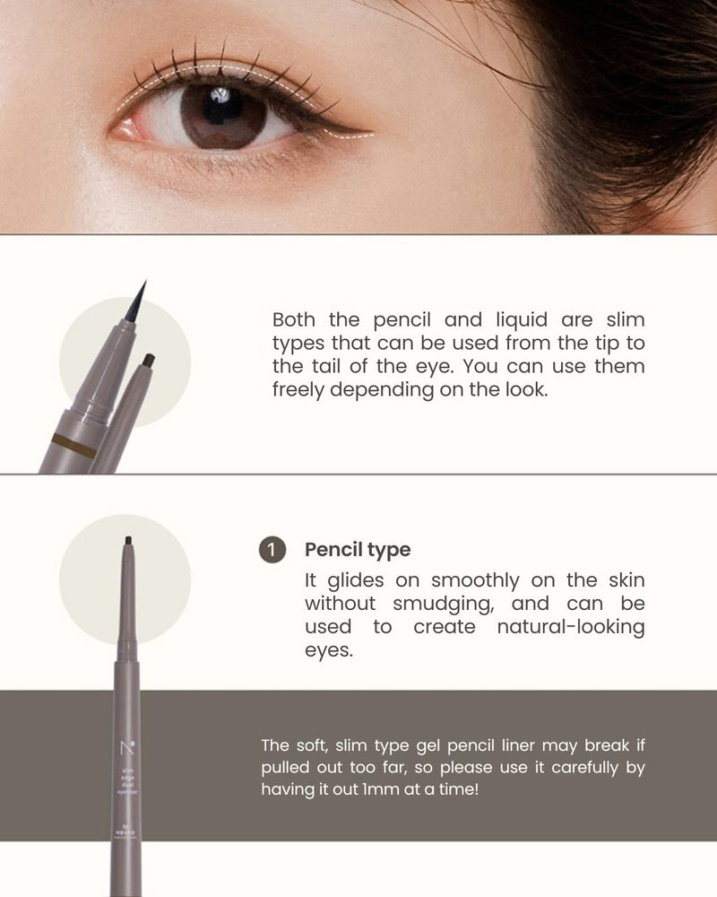 nobev Slim Edge Dual Eyeliner