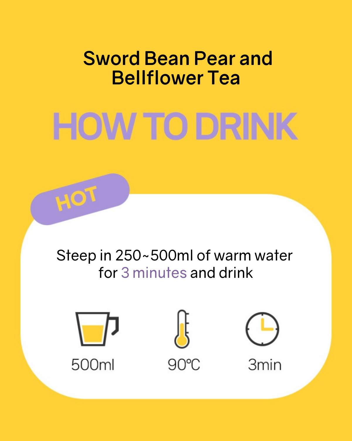 [PROMO] Sword Bean Pear and Bellflower Tea
