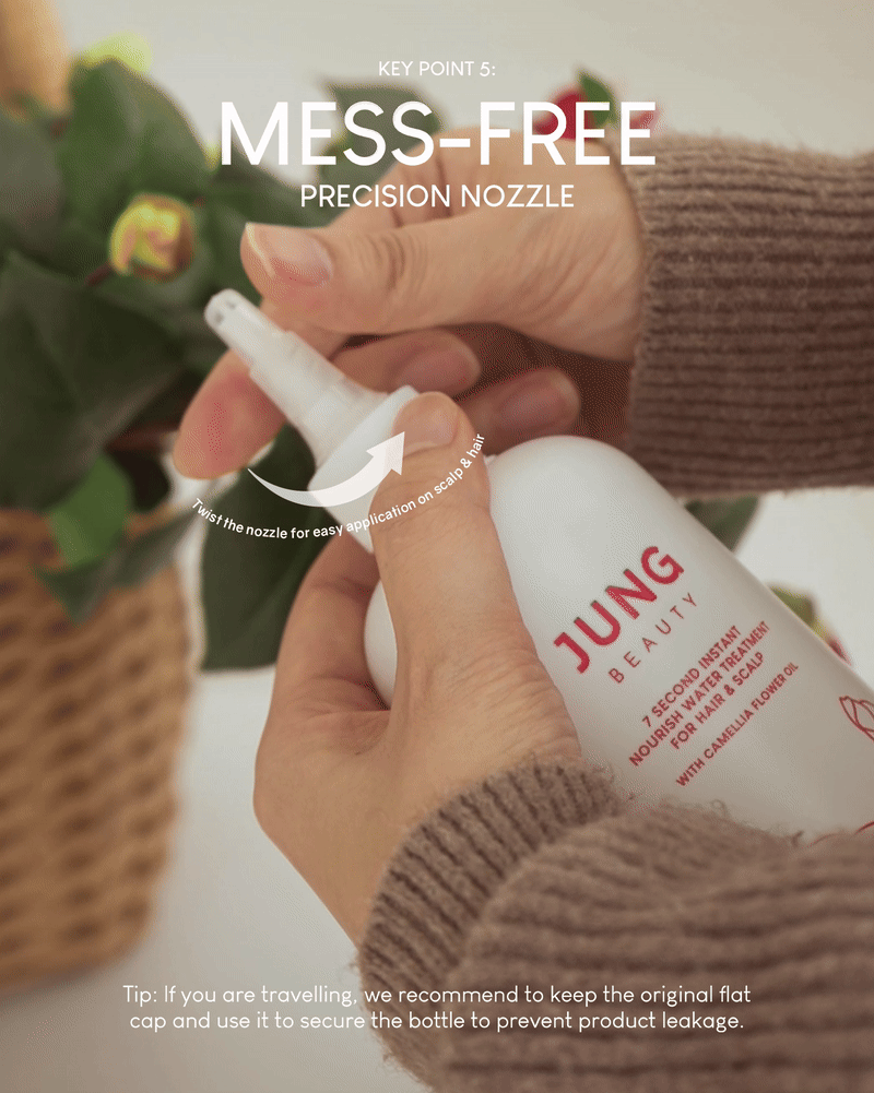 [PROMO] Jung Beauty 7 Second Instant Nourish Water Treatment for Hair & Scalp with Camellia Flower Oil