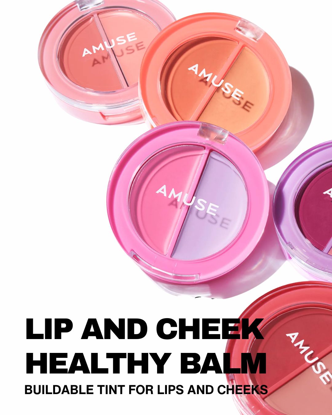 [PROMO] AMUSE Lip and Cheek Healthy Balm (5 Colours)