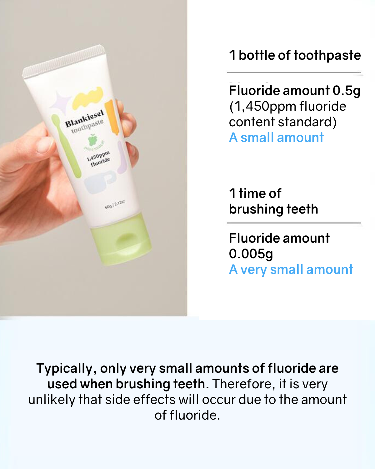 [PROMO] Blankiesel Toothpaste and Toothbrush for Kids - 6 years & above