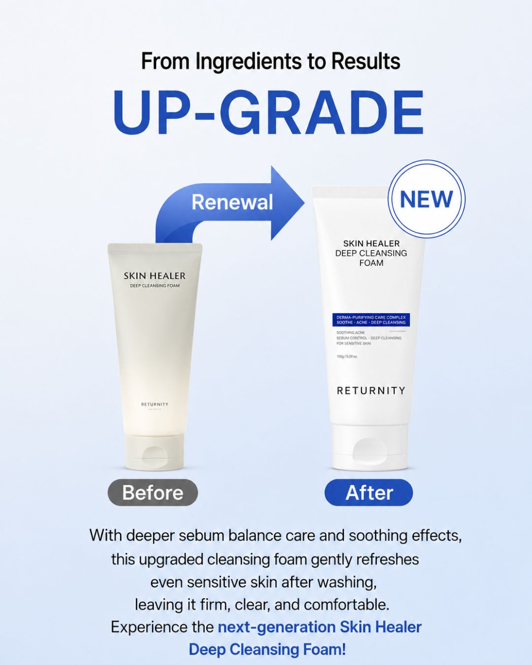 [PROMO] Returnity Skin Healer Deep Cleansing Foam