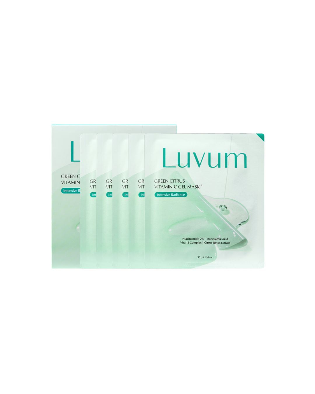 [PROMO] Luvum Green Citrus Vitamin C Gel Mask+