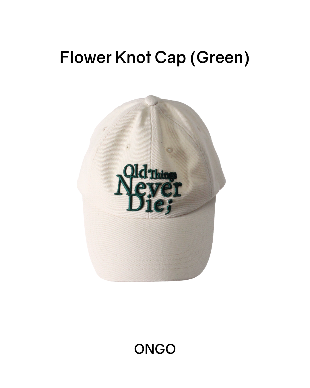 [PREORDER] ONGO Flower Knot Cap (Dispatch Date: 17-21 Aug)