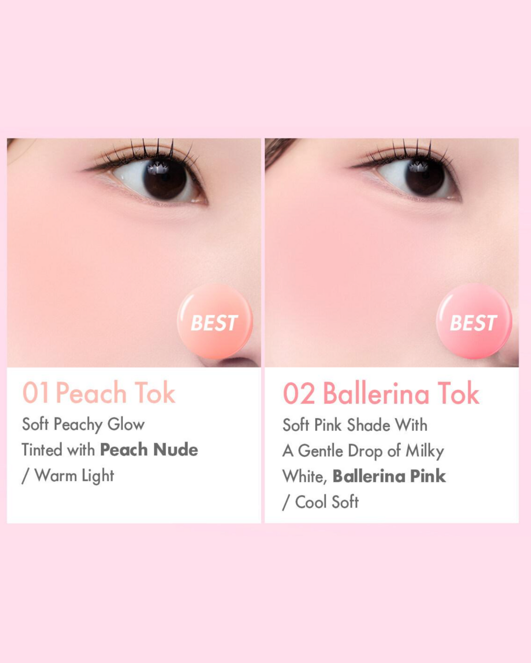 [PROMO] AMUSE Cheek Tok Tok (8 Colours)