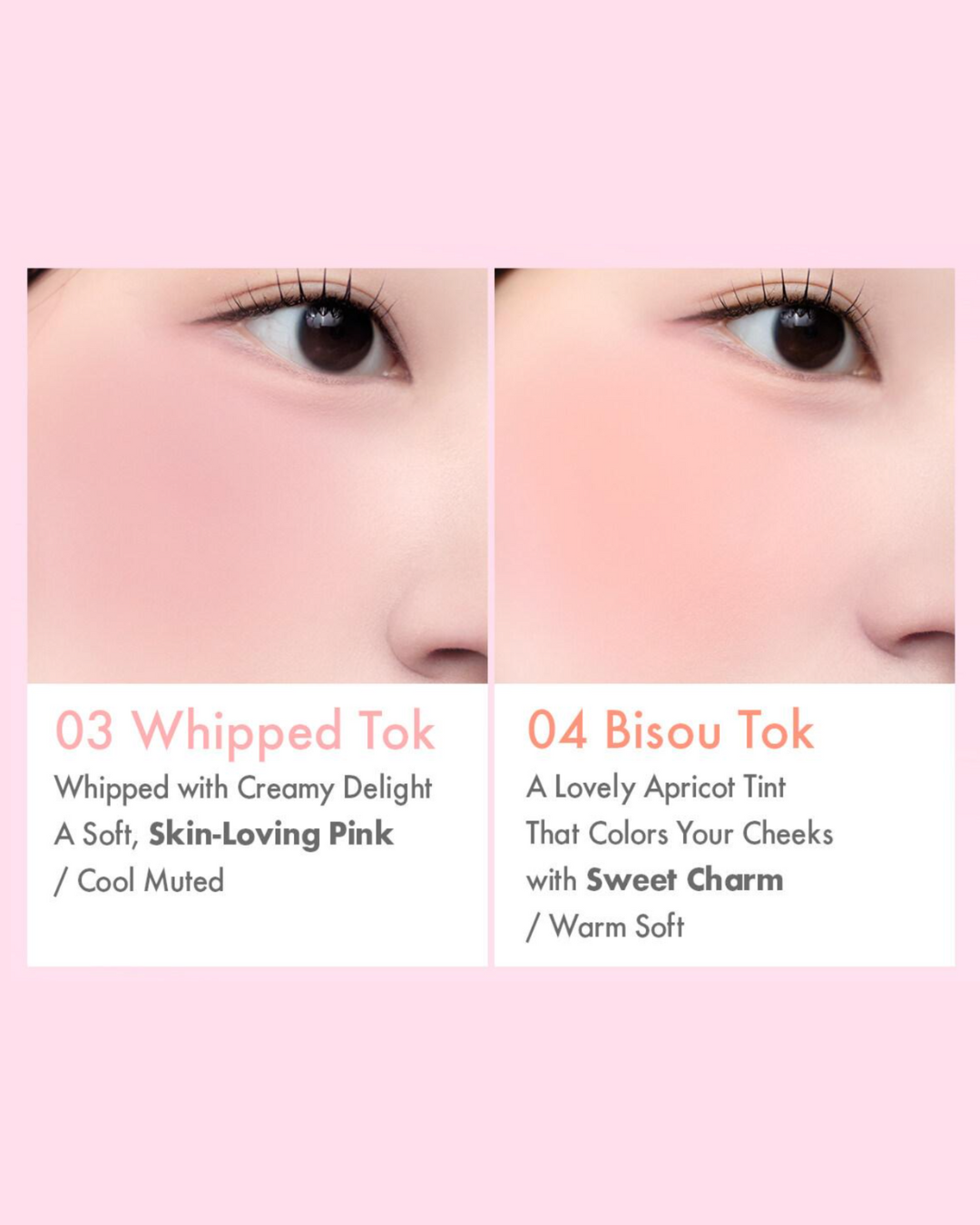 [PROMO] AMUSE Cheek Tok Tok (8 Colours)