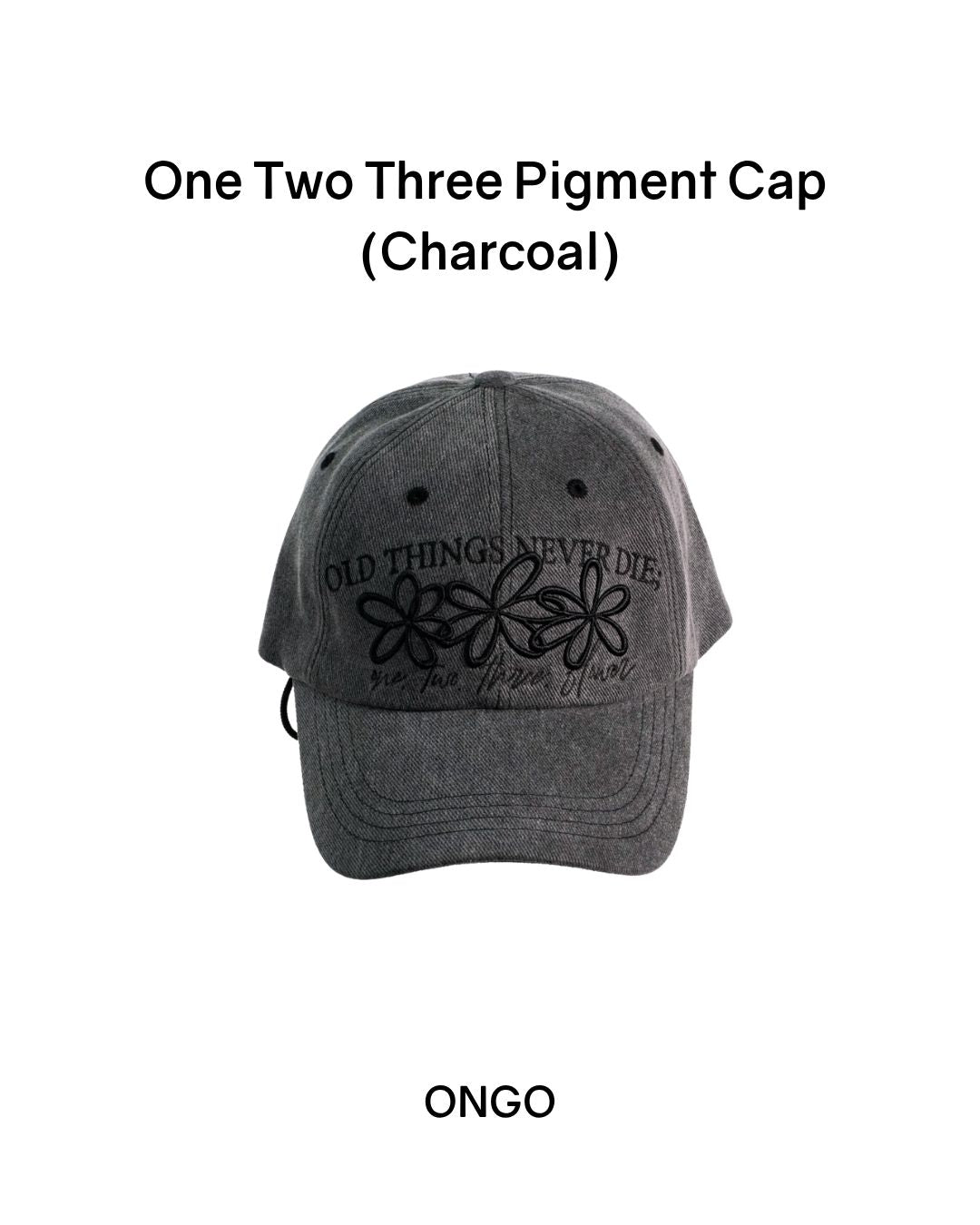 [PREORDER] ONGO One Two Three Pigment Cap (Dispatch Date: 17-21 Aug)
