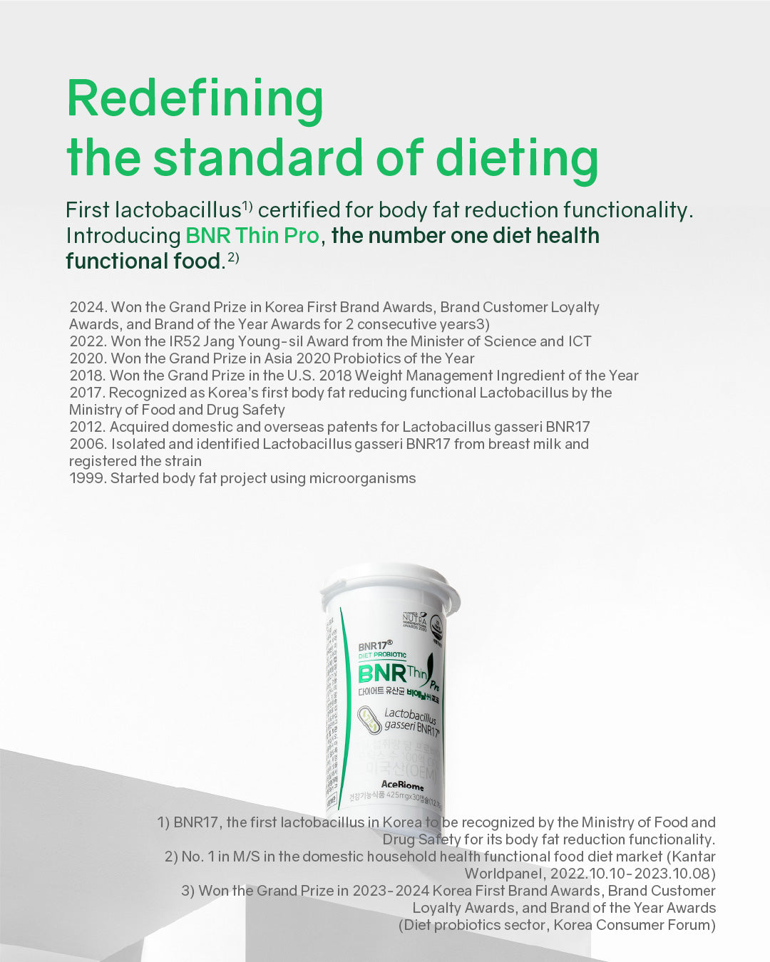 [PROMO] BNR17 Diet Probiotics BNRThin Pro (Cold Chain)