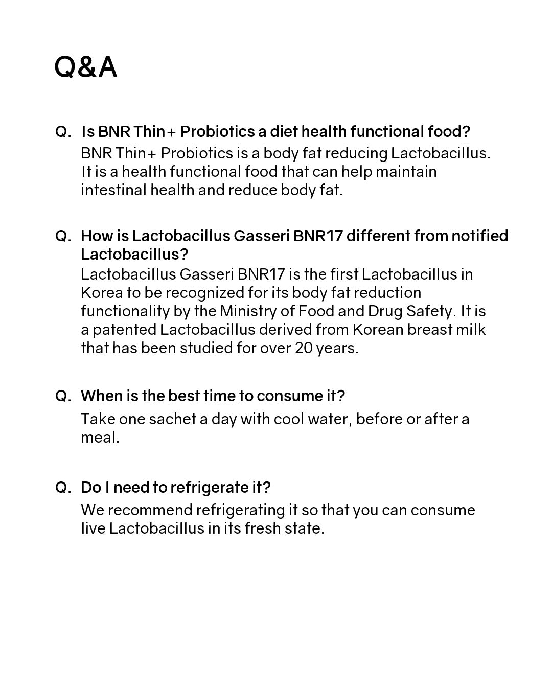 [PROMO] BNRThin+ Diet Probiotics (Cold Chain)