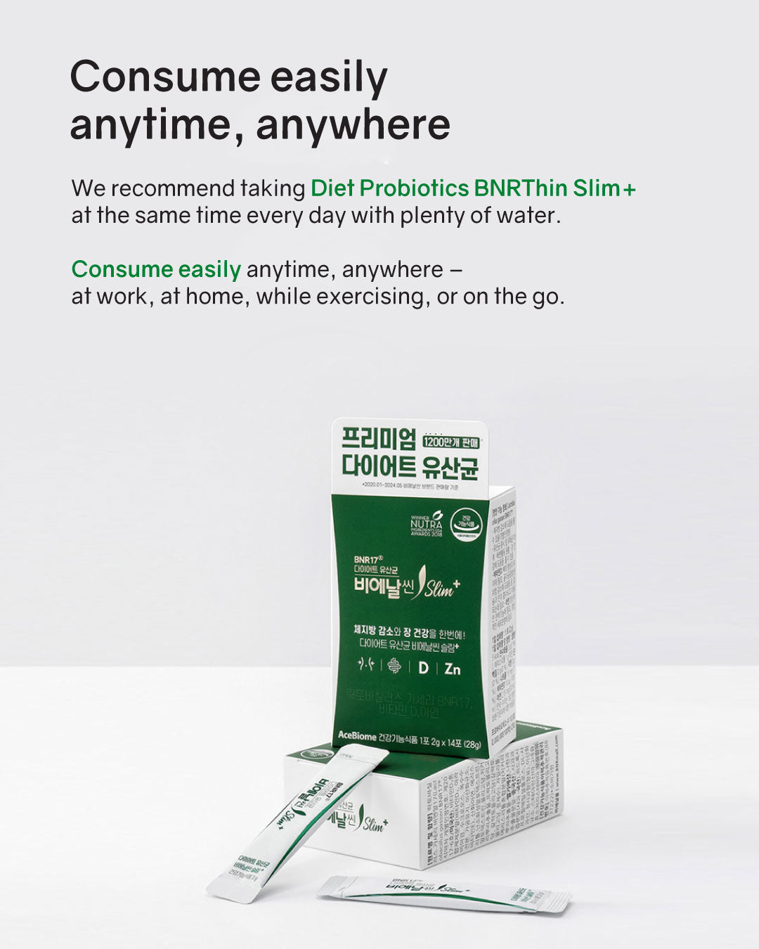 [PREORDER] BNRThin Slim+ Probiotics (Room Temp)