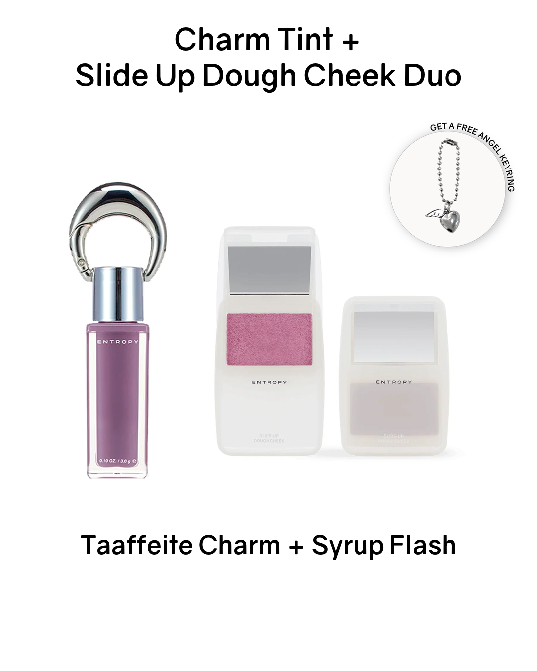 [PROMO] ENTROPY Charm Tint + Slide Up Dough Cheek Duo