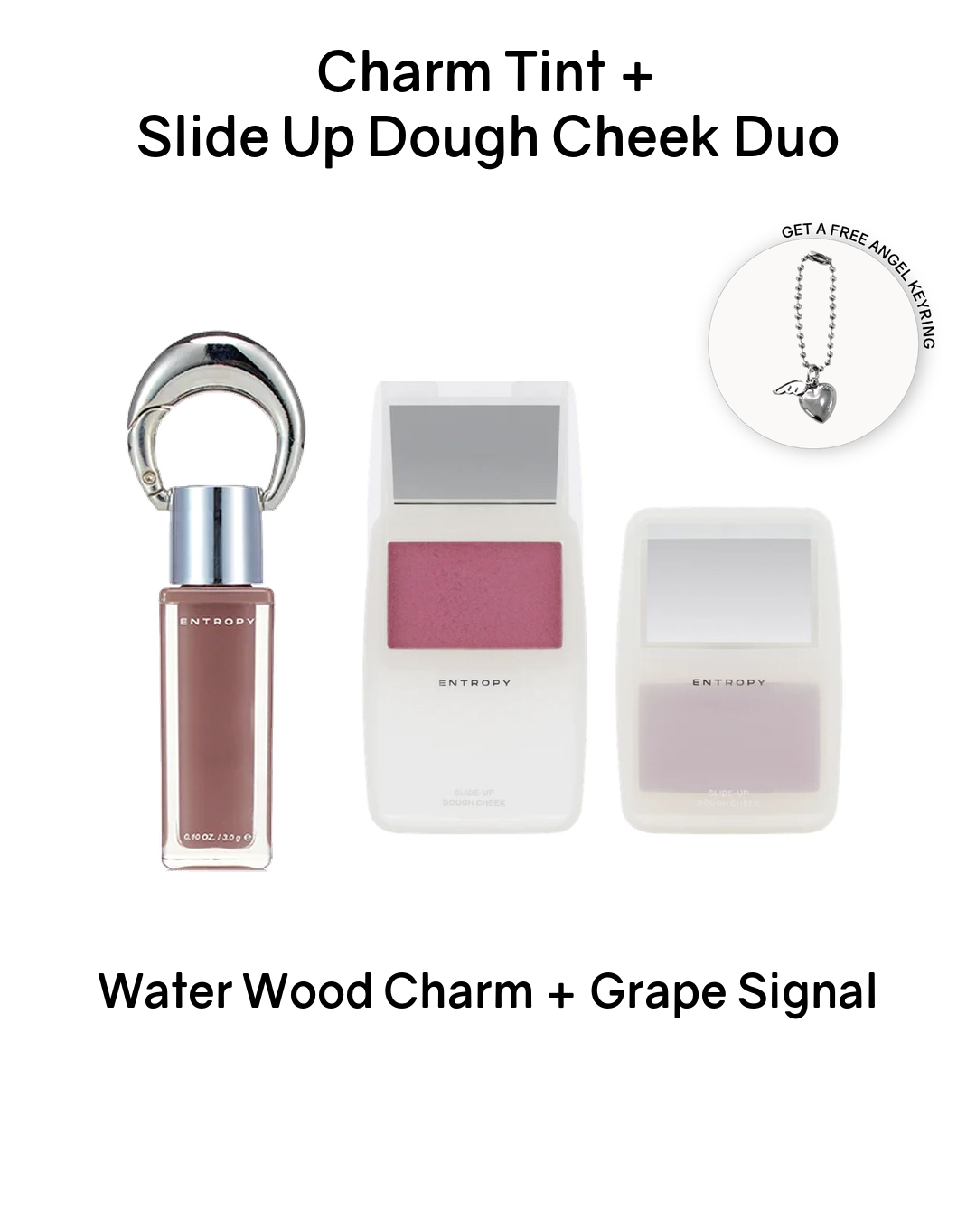 [PROMO] ENTROPY Charm Tint + Slide Up Dough Cheek Duo