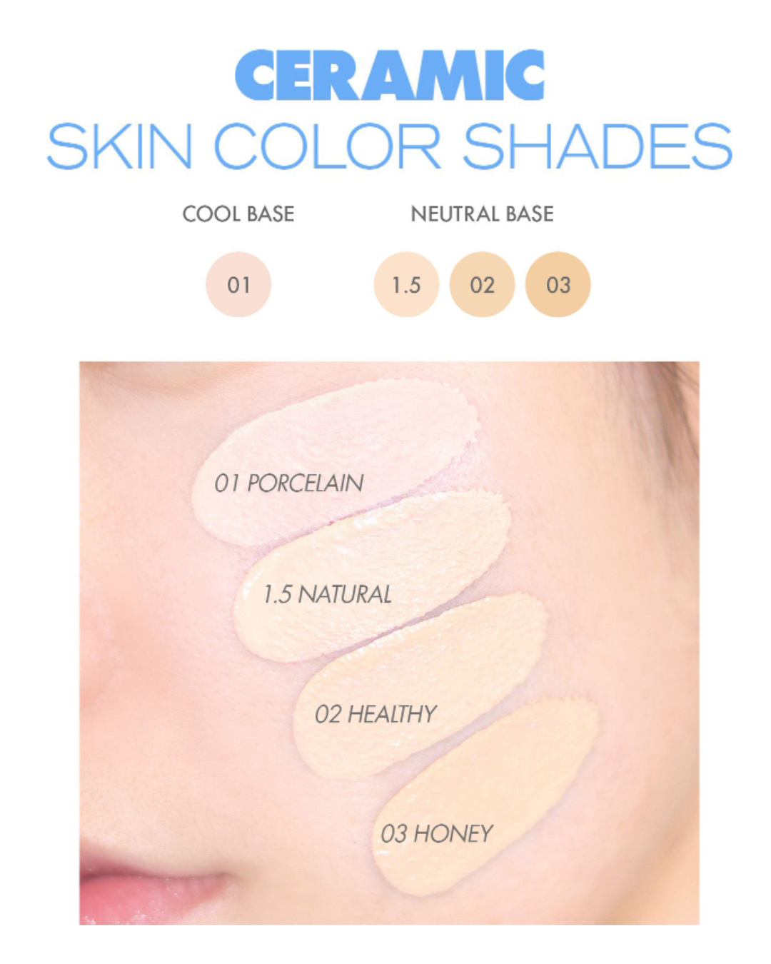 [PROMO] AMUSE Ceramic Skin Perfector Cushion (4 Shades)