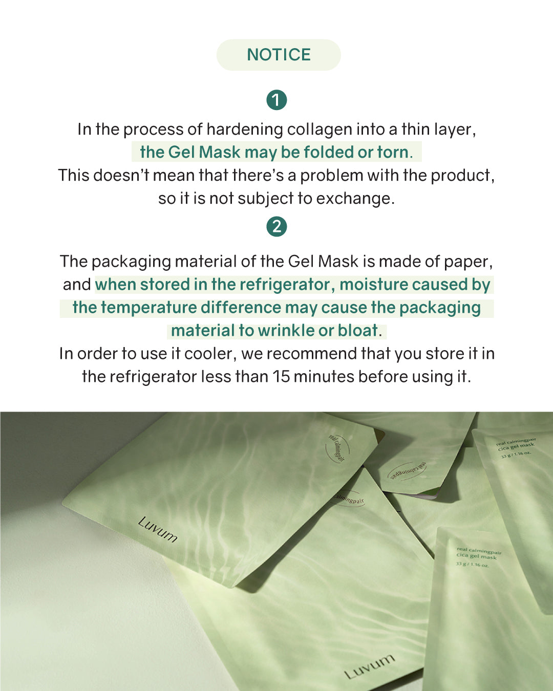 [PROMO] Luvum Calming Repair Cicadrogel Mask