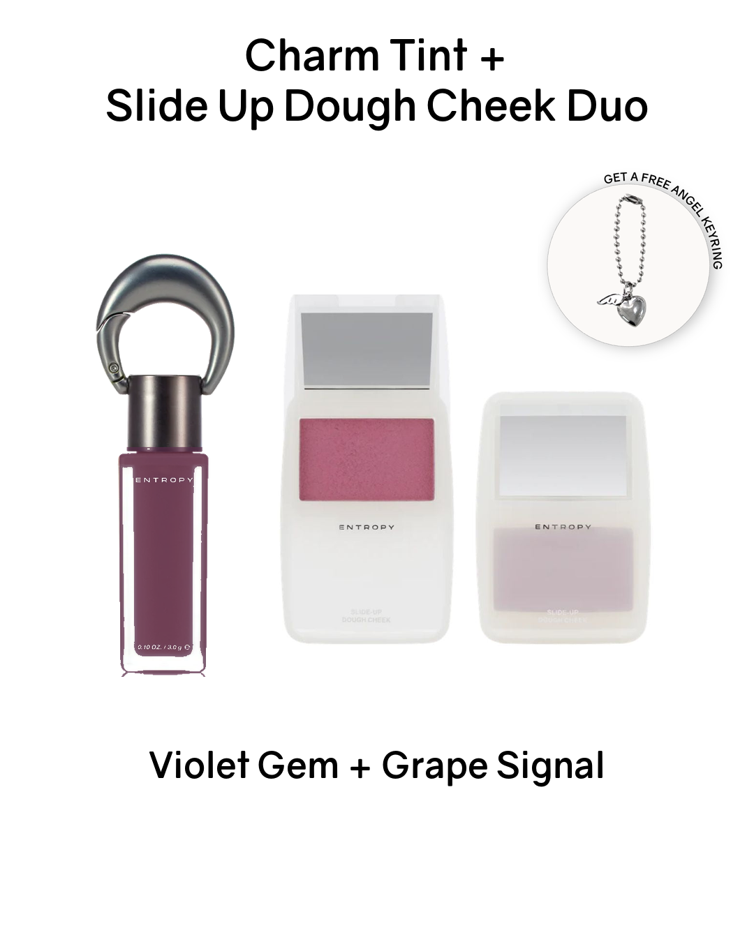 [PROMO] ENTROPY Charm Tint + Slide Up Dough Cheek Duo