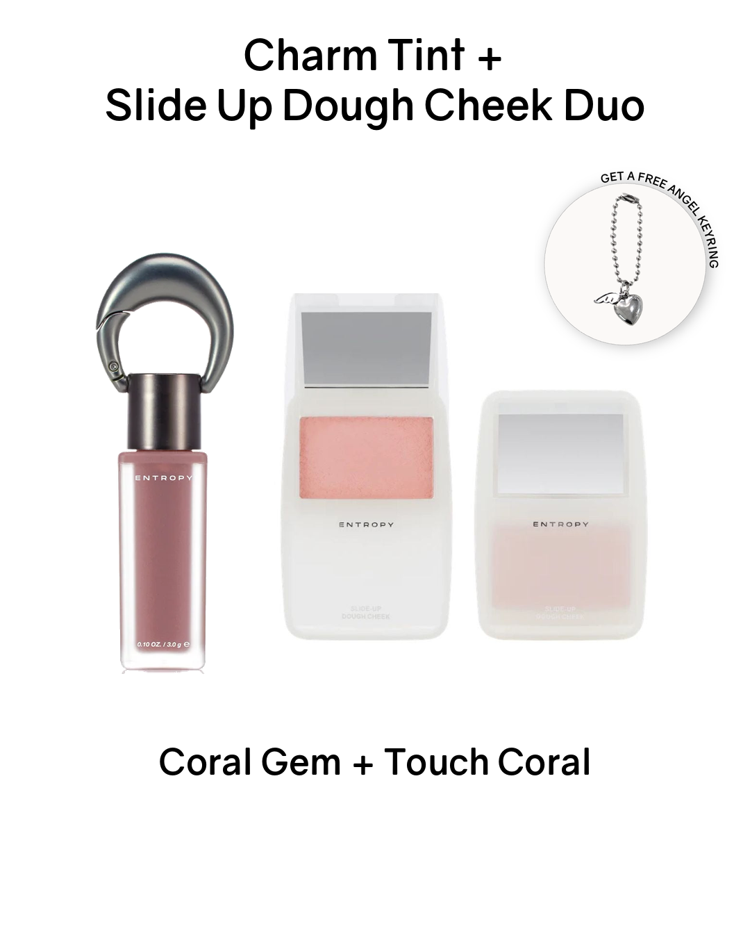 [PROMO] ENTROPY Charm Tint + Slide Up Dough Cheek Duo