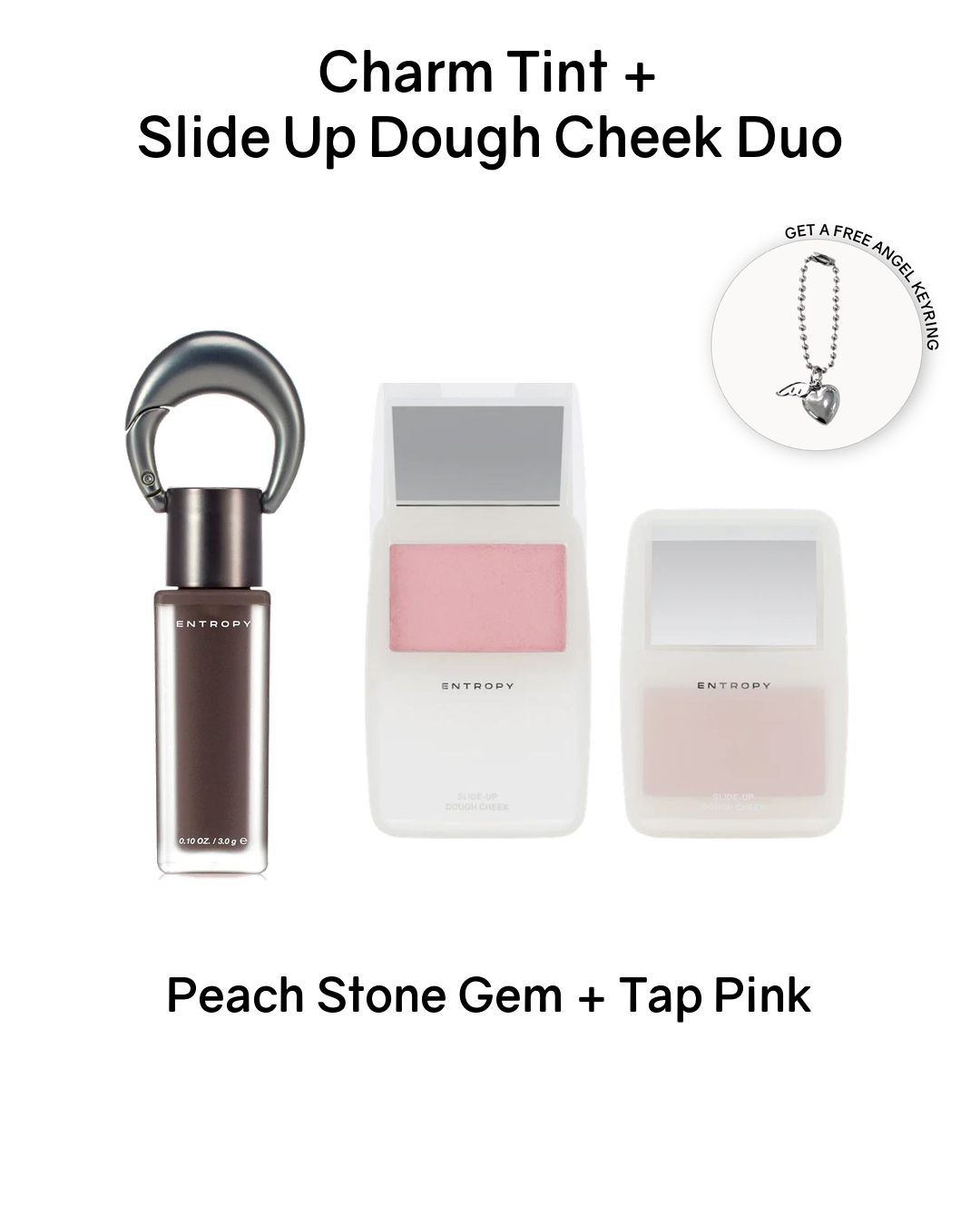 [PROMO] ENTROPY Charm Tint + Slide Up Dough Cheek Duo