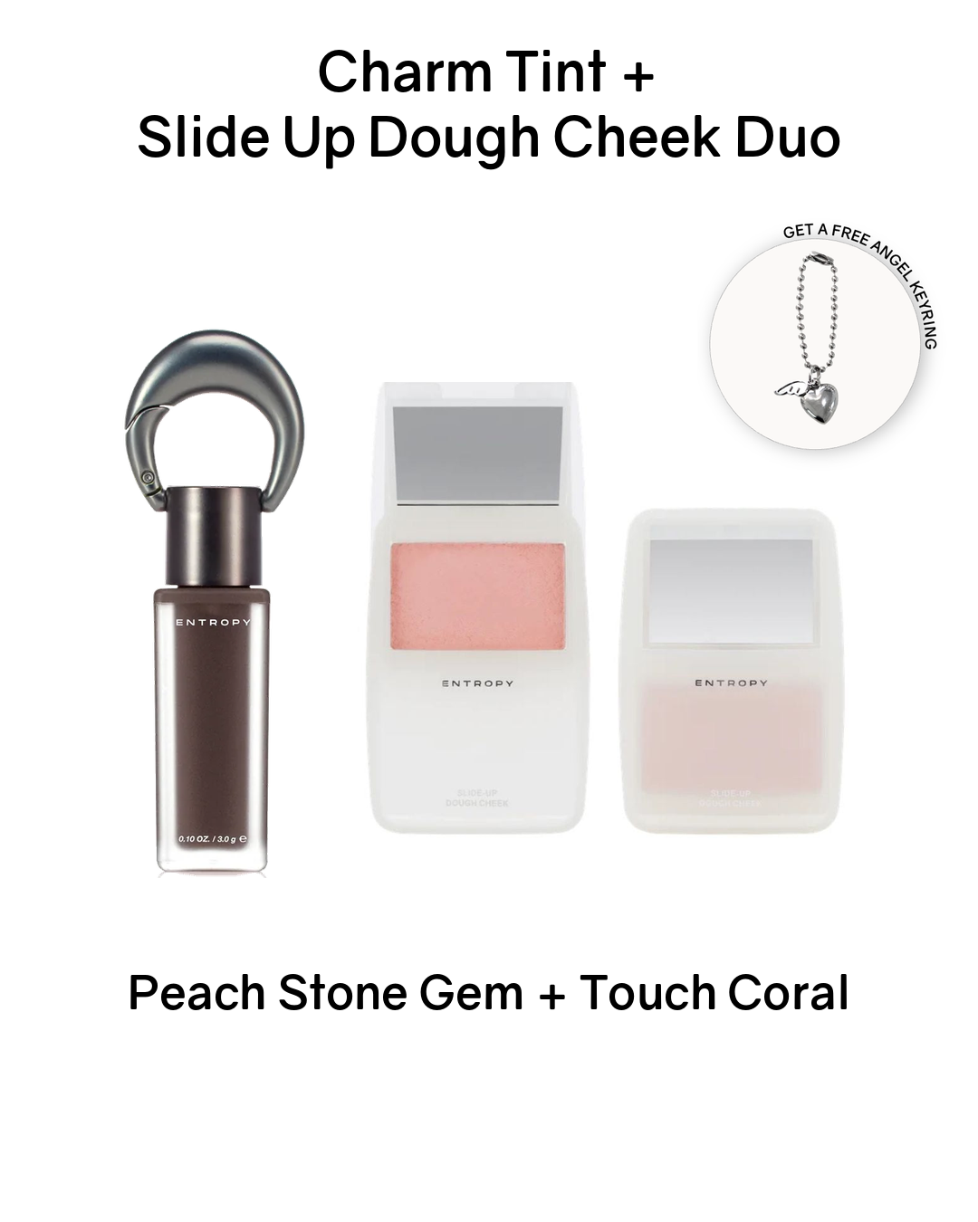 [PROMO] ENTROPY Charm Tint + Slide Up Dough Cheek Duo