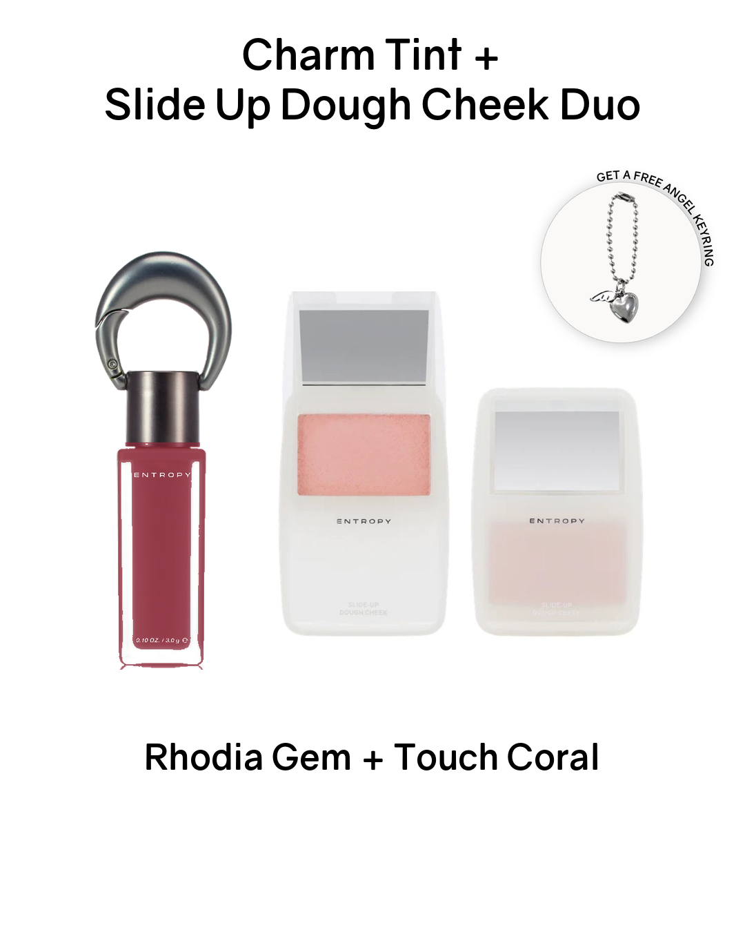 [PROMO] ENTROPY Charm Tint + Slide Up Dough Cheek Duo