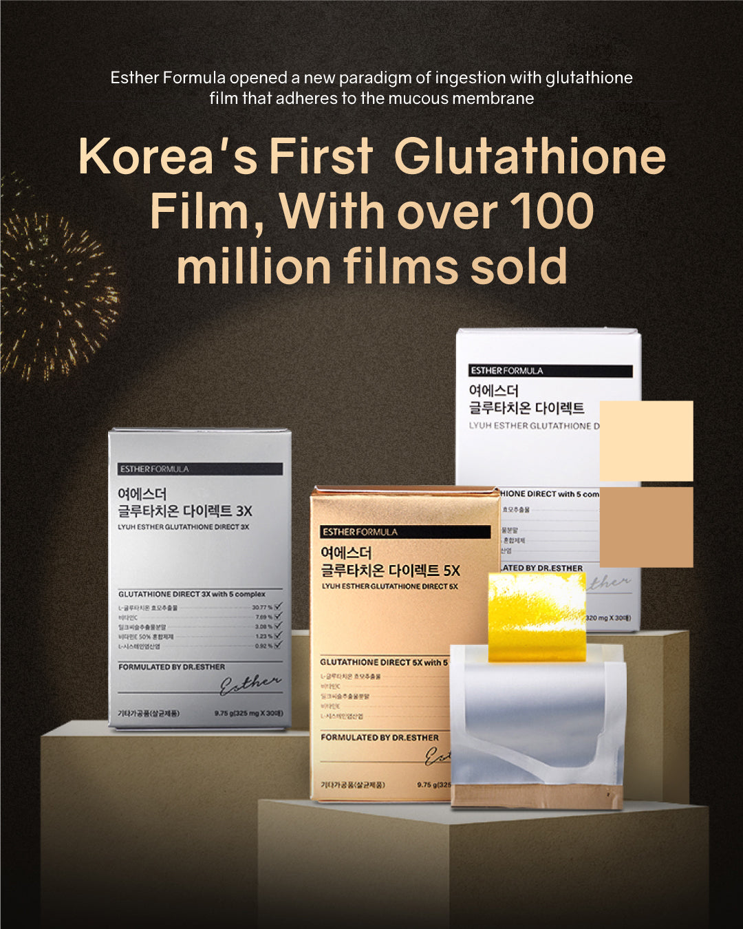 [PROMO] Esther Formula Glutathione Direct Film 5X (For Brightening)