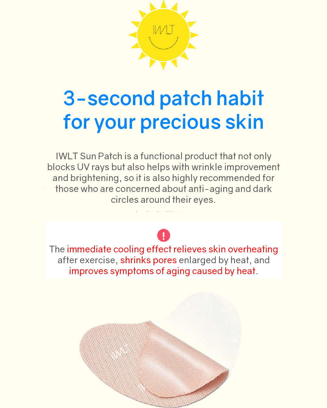 IWLT Protecting Sunny Day Sun Patch