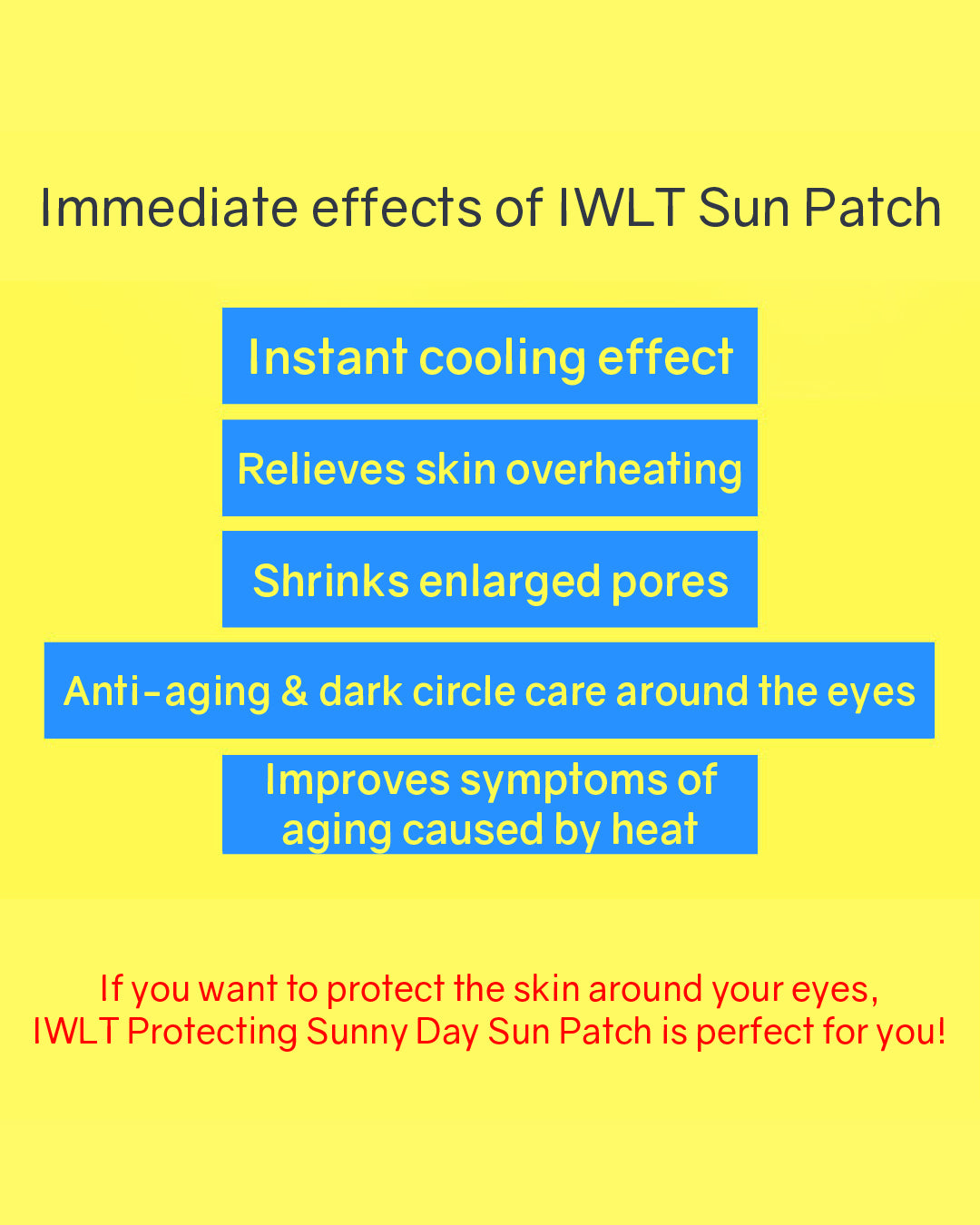 IWLT Protecting Sunny Day Sun Patch