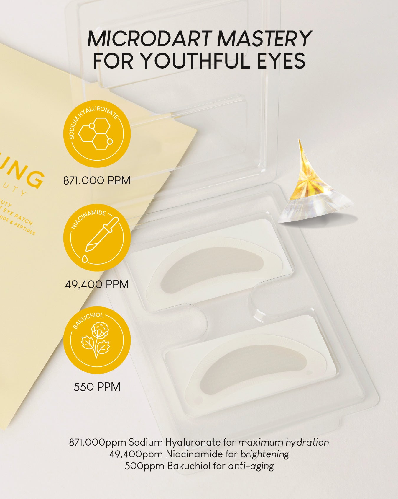 [PROMO] Jung Beauty BOGO Birthday Deal: Firming Microdart Eye Patch + Probiotics Firming & Brightening Eye Serum