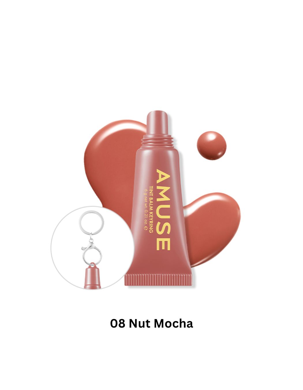 AMUSE Care/Tint Balm Keyring (5 Shades)