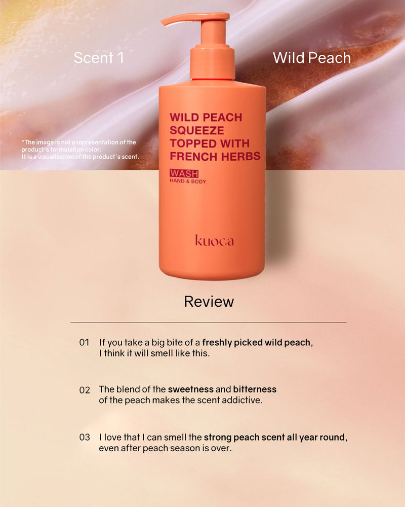 kuoca Hand & Body Wash 300ml (4 scents)