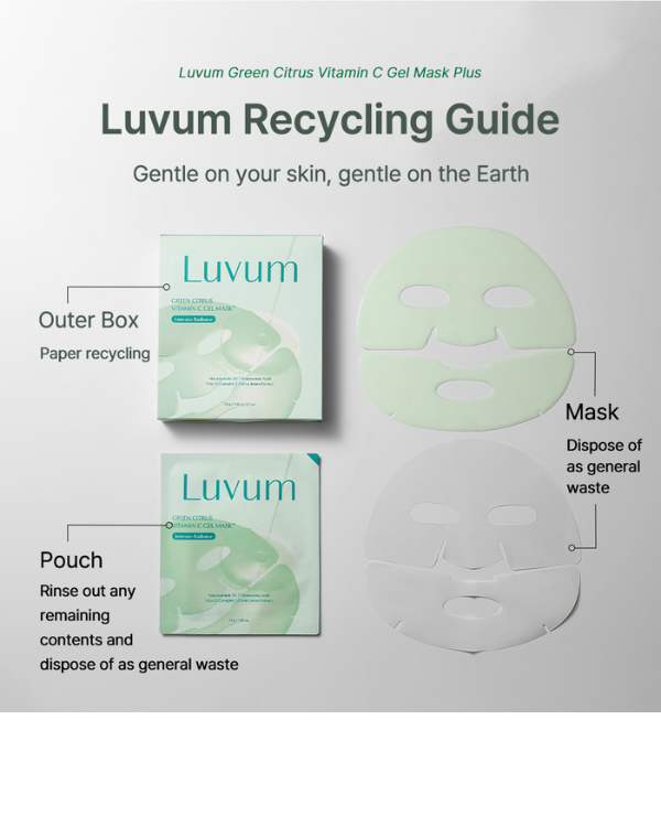 [PROMO] Luvum Green Citrus Vitamin C Gel Mask+