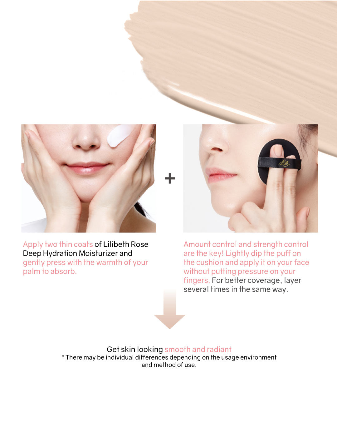 [PROMO] Lilibeth Perfect Fitting Full Coverage Mini Cushion SPF50+/PA+++ (Shade 21/23)