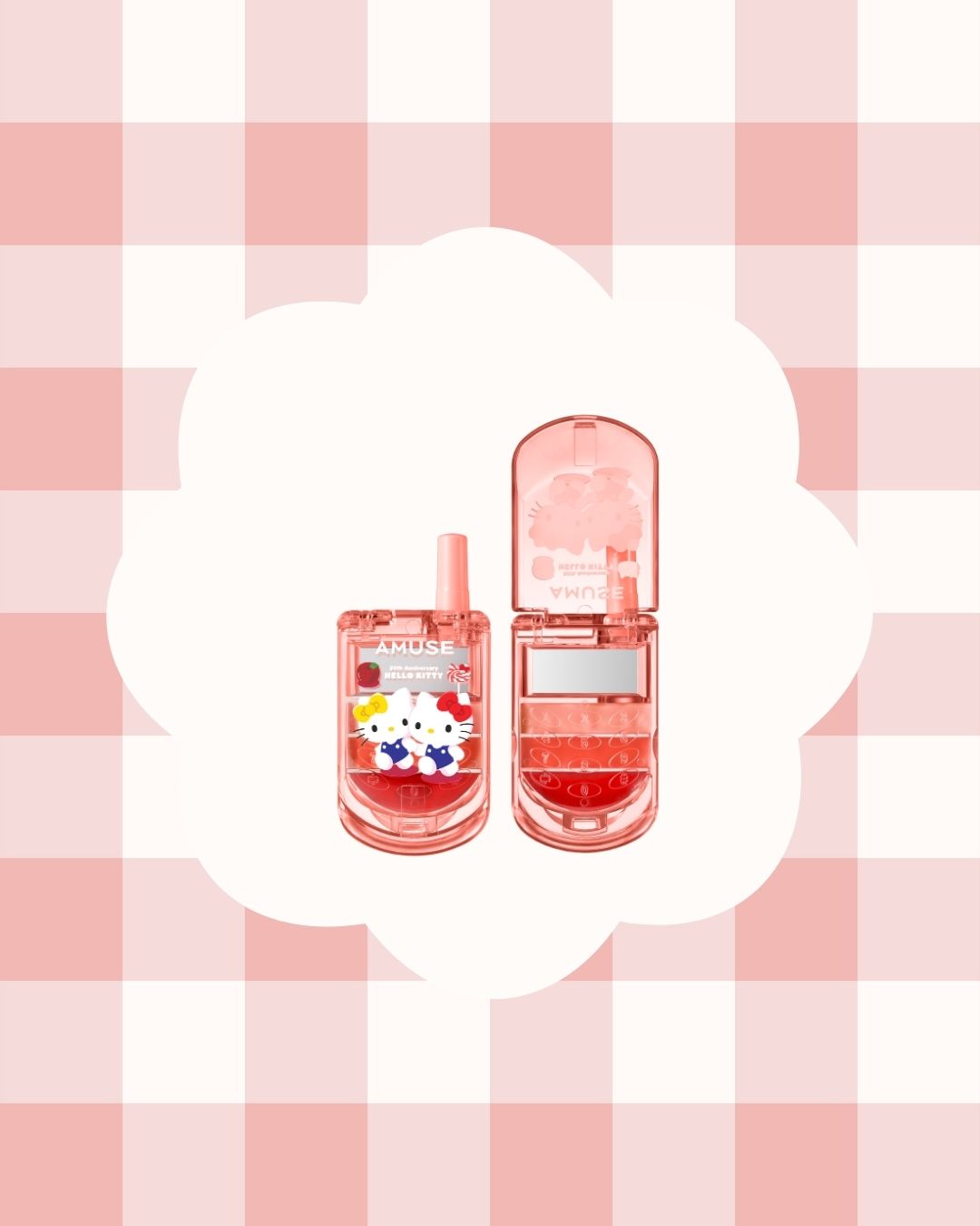 [PROMO] AMUSE Hello Kitty Limited Edition Lip & Cheek Cell Phone