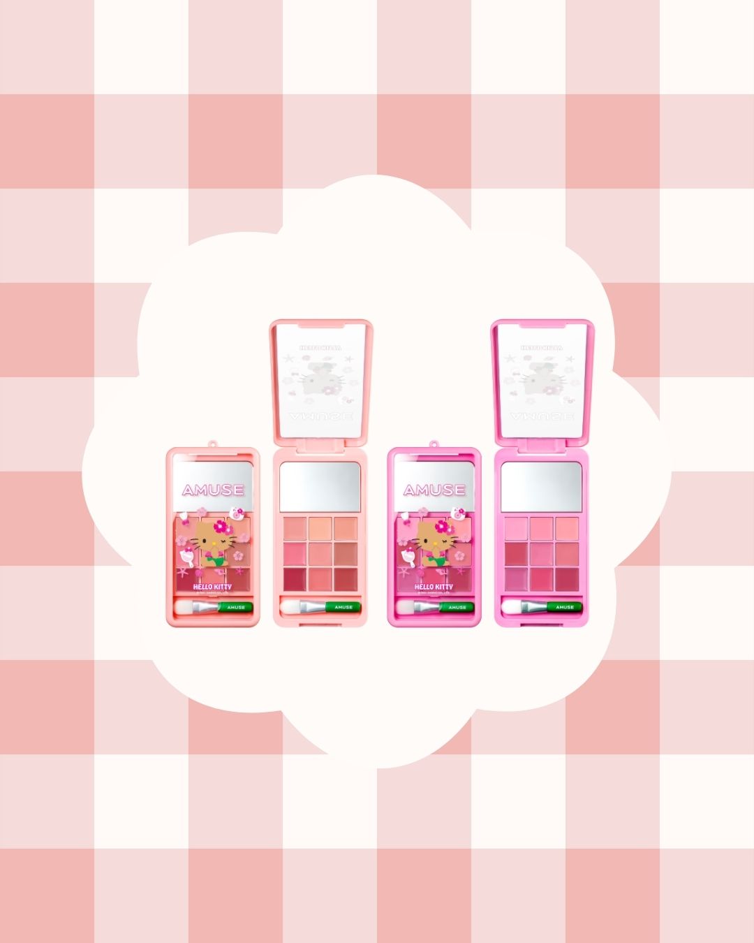 [PROMO] AMUSE Tanning Hello Kitty Edition Lip & Cheek Palette Phone