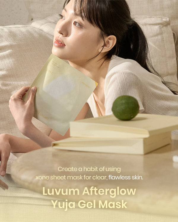 Luvum Afterglow Yuja Gel Mask