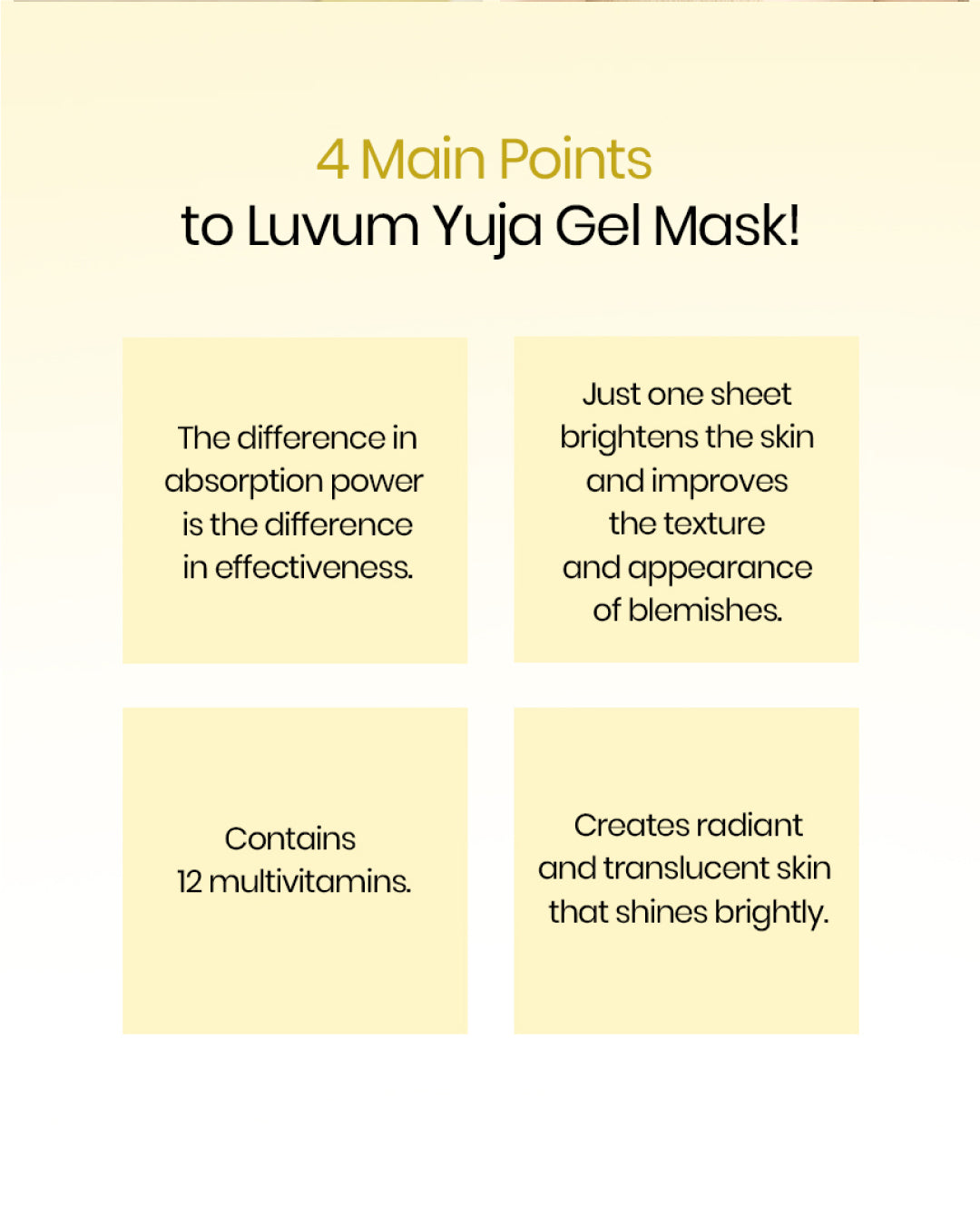 [PROMO] Luvum Afterglow Yuja Gel Mask