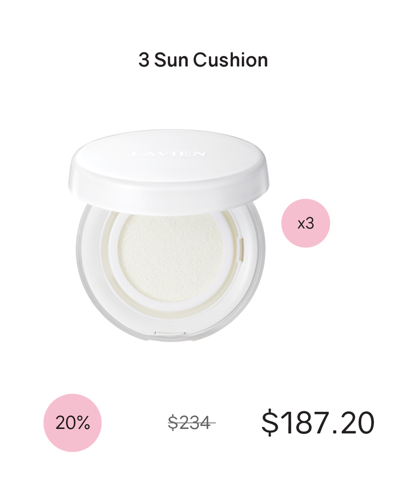 [PROMO] Lavien Cool Moist Essence Sun Cushion SPF50+/PA++++