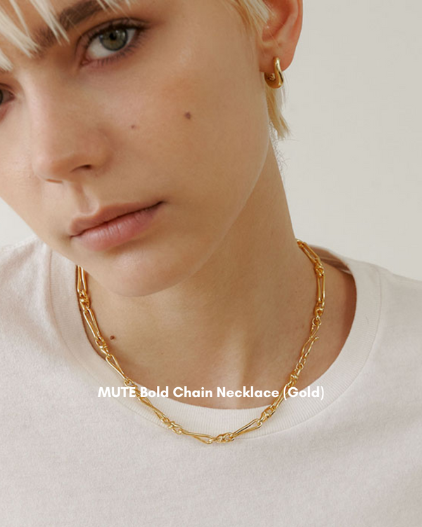 MZUU MUTE Collection Necklace & Heart Charms