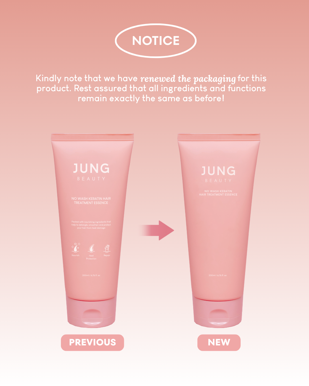 [PROMO] Jung Beauty No Wash Keratin Hair Treatment Essence