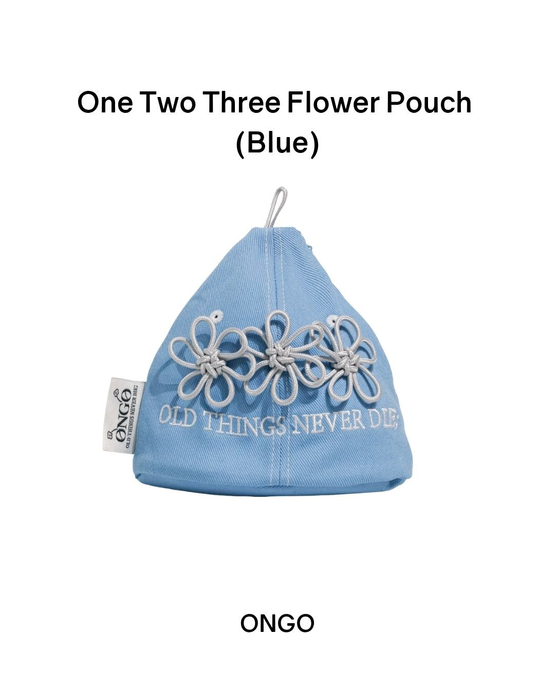 [PREORDER] ONGO One Two Three Flower Pouch (Dispatch Date: 17-21 Aug)