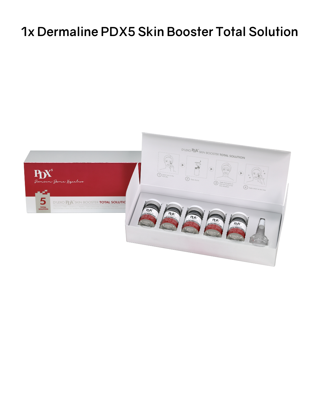 [PROMO] Dermaline PDX5 Skin Booster Total Solution & MTS Stamp