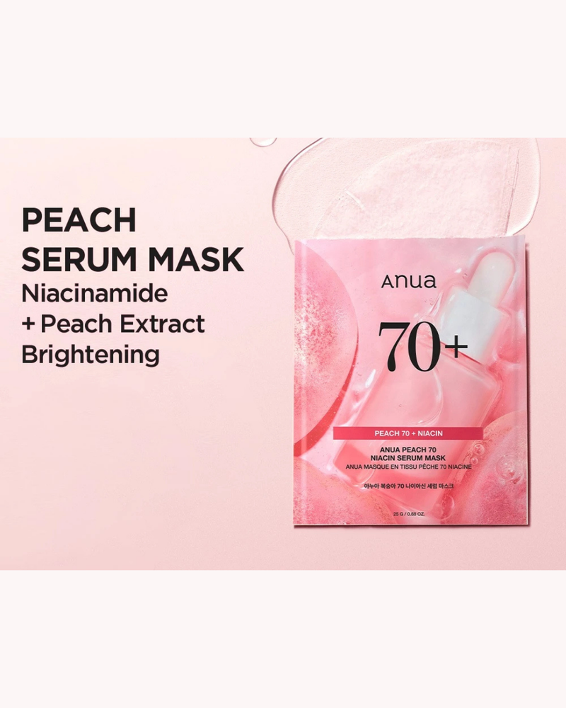 ANUA Peach Niacin Serum Mask (10EA)