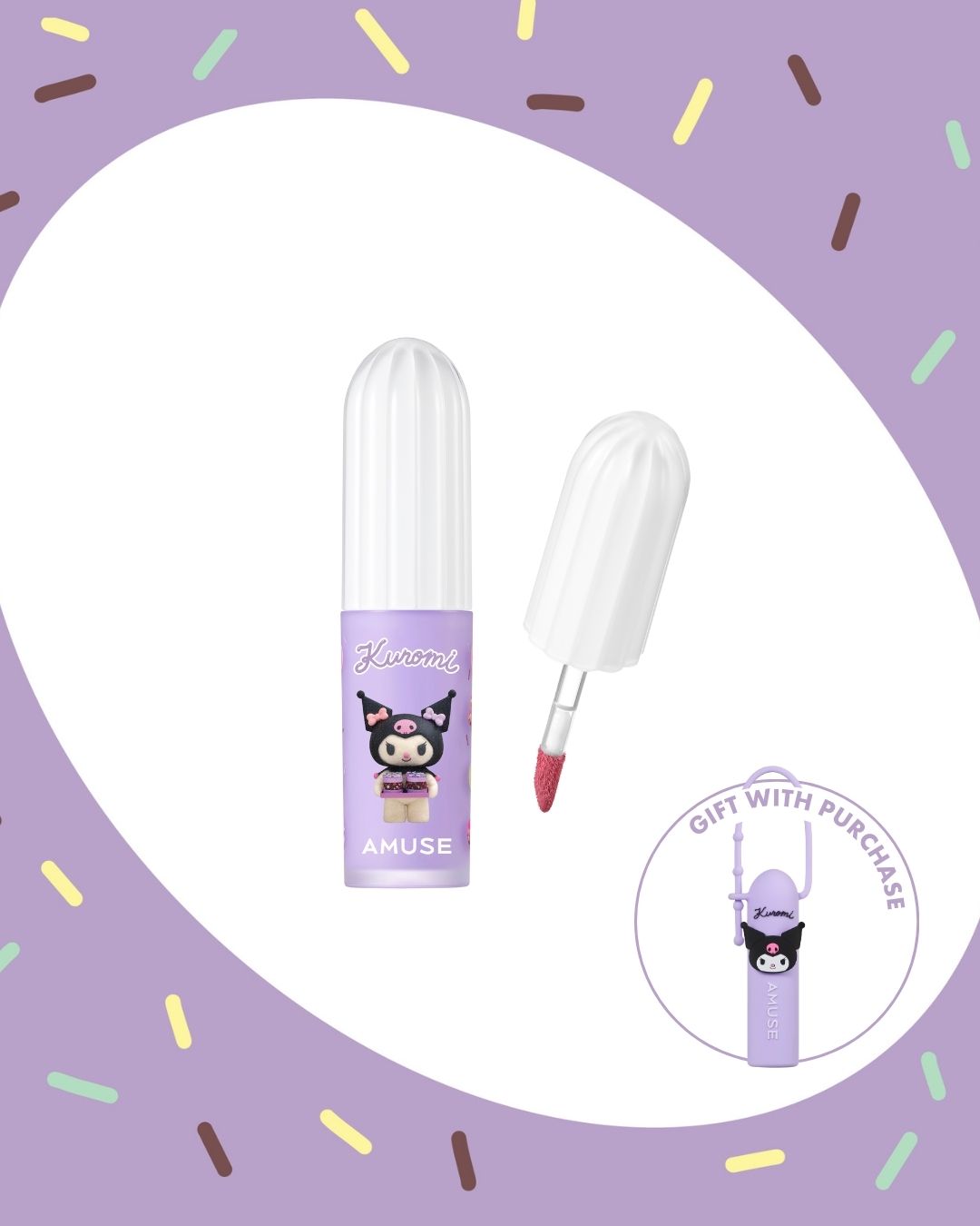 [PROMO] AMUSE My Melody & Kuromi Edition Powder Velvet Tint Set