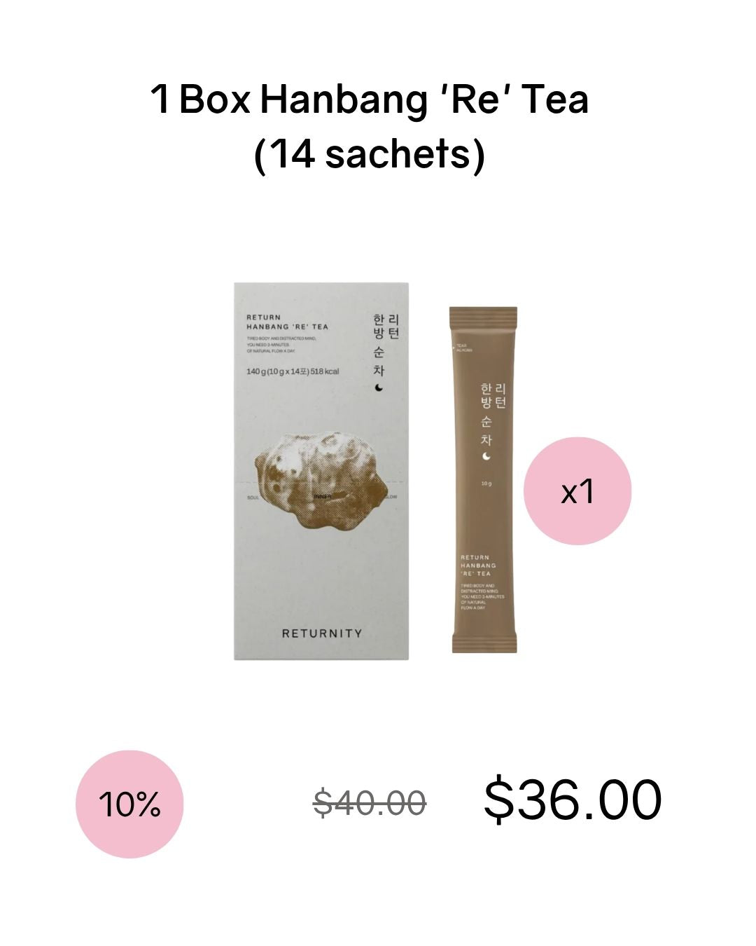 [PROMO] Returnity Hanbang 'Re' Tea