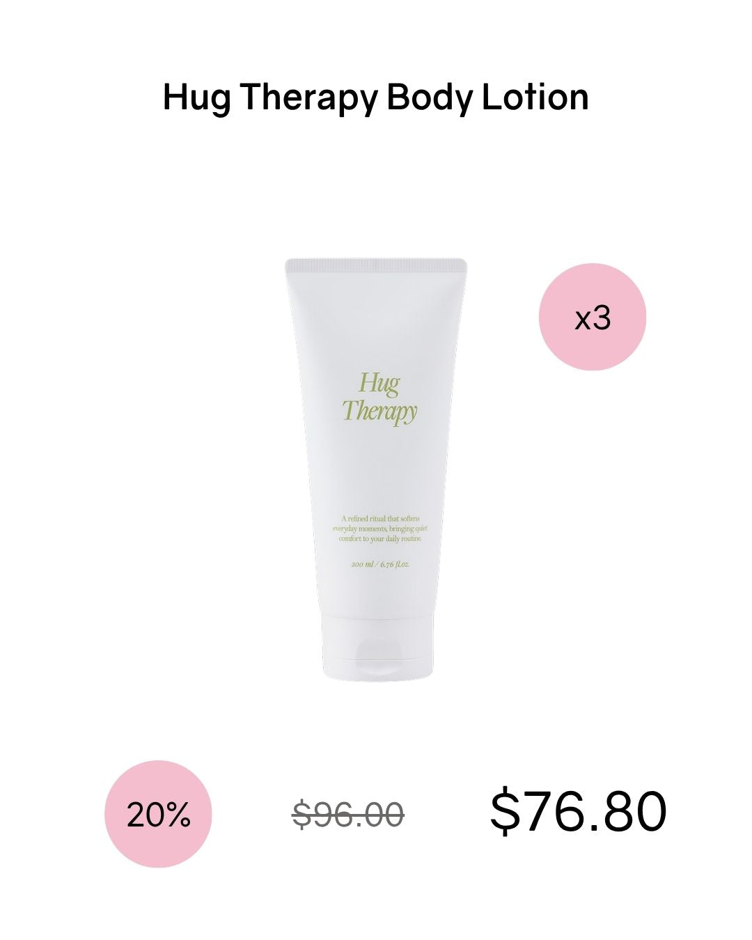 [PROMO] OHIOHOO Hug Therapy Body Lotion