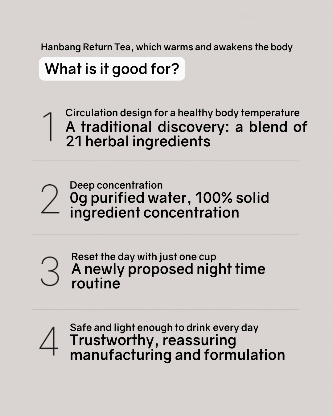 [PROMO] Returnity Hanbang 'Re' Tea